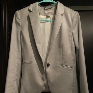 Gray blazer